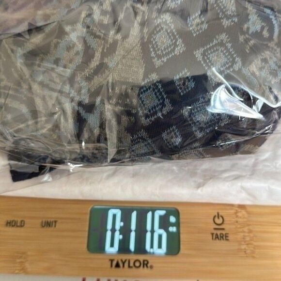 J.JILL BOHO‎ MULTI PRINT LONG SLEEVE COTTON BLUE CARDIGAN XS - Picture 12 of 13